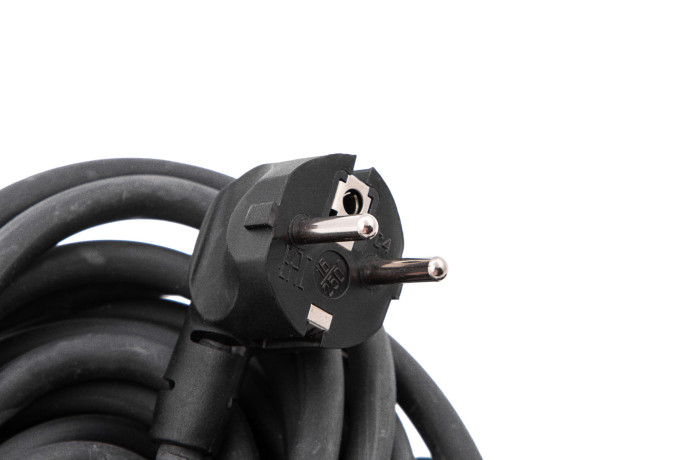 Удлинитель силовой 20 м, 16А, тип УХз16, КГ 3 x 1.5 мм, 2 розетки, Сибртех