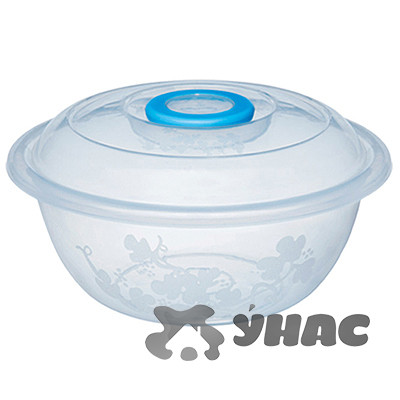 Таз 11л "Изобилие" мерный с крышкой Эльфпласт 122