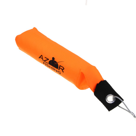 AZOR FISHING Кукан 3,5м., 5 карабинов, поплавок, трос металл, ПВХ сумка