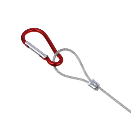 AZOR FISHING Кукан 3,5м., 5 карабинов, поплавок, трос металл, ПВХ сумка