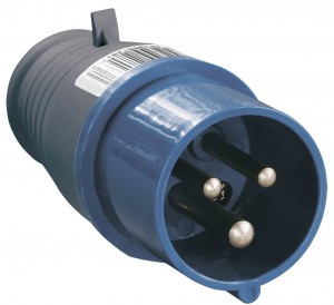 IEK силовая вилка ССИ-013 (CEE 013) переносная 2Р+РЕ 16А 220В IP44 (10!) PSR01-016-3