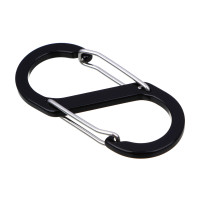 РУССО ТУРИСТО Карабин туристический 6,6см, алюминий