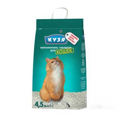 Наполнитель Кузя для кошек 4,5 л
