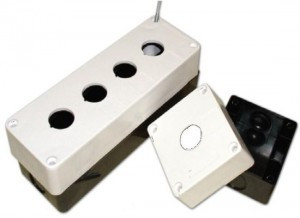 EKF Корпус КП104 пластиковый 4 кнопки белый  (1/5)