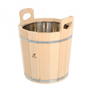 Запарник 20л с нерж.вставкой, липа, 33219 Банные штучки