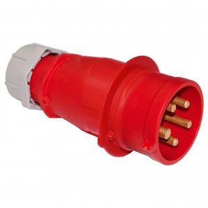 Bylectrica силовая вилка CEE 015 переносная 3P+N+PE 16А 380В IP44, ВП16-953