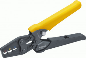 Navigator Пресс-клещи NHT-Pki02 овал опрес.0,5–6мм, НВИ, НКИ, РшИп, РшИм, HRC 45мм 95281