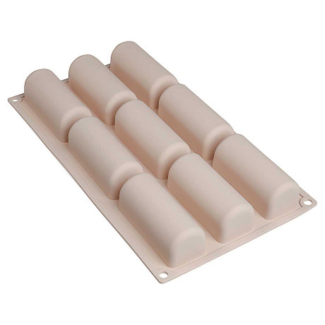 Форма для выпечки 9 ячеек 29,5х17х3,5см силикон 856-189