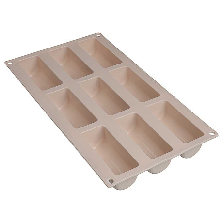 Форма для выпечки 9 ячеек 29,5х17х3,5см силикон 856-189