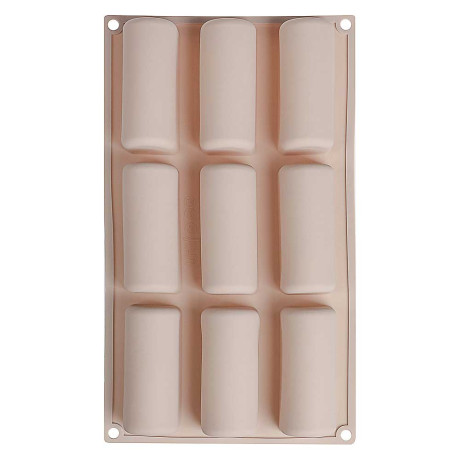 Форма для выпечки 9 ячеек 29,5х17х3,5см силикон 856-189