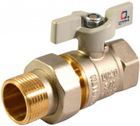 СТАНДАРТ Кран шар. для воды 1/2&quot; с накид. гайкой бабочка  CWAFM012