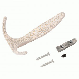 "АЛЛЮР F-1208 белый В100*Ш75 ЕВРОПАКЕТ крючок-вешалка (300,10)