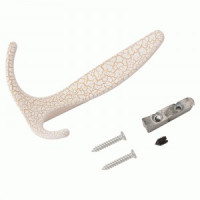 "АЛЛЮР F-1208 белый В100*Ш75 ЕВРОПАКЕТ крючок-вешалка (300,10)