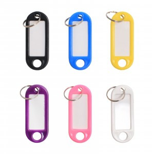 АЛЛЮР Бирка для ключей пластиковая, 6шт/уп, цена за уп (1600,50!!!) (шт)