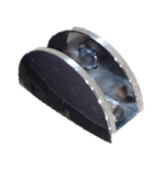 Стеклодержатель полусфера 38х20мм