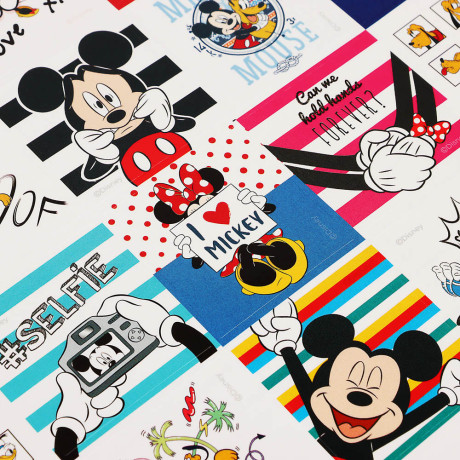 Наклейки пленочные большие 21х27,5см, в ассортименте