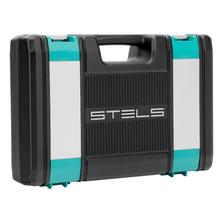 Набор инструментов, 1/2", Cr-V, S2, усиленный кейс, 58 предметов Stels