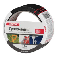Супер-лента 50/10 Контакт черная , 10м , арт. 25326