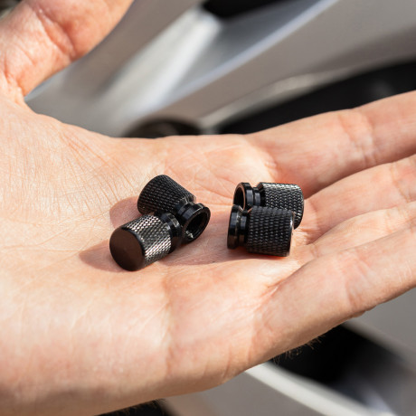 ЕРМАК Набор заглушек ниппеля 4шт., черный