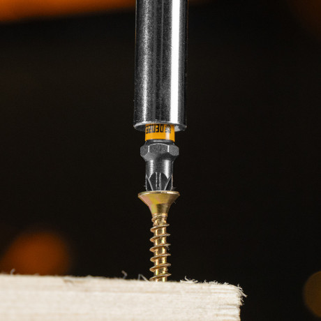 Бита PZ2х25, сталь S2, шестигранный профиль, 10 шт. Е 6,3 Denzel