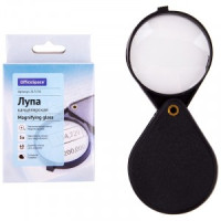 Лупа OfficeSpace, 60мм, 5-ти кратное увеличение, складная, карт. коробка, европодвес Арт.217176