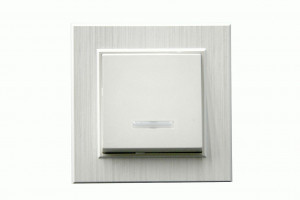 MAKEL Karea Line выкл. СУ 1 кл. (инд.) ЖЕМЧУЖНЫЙ 86100021