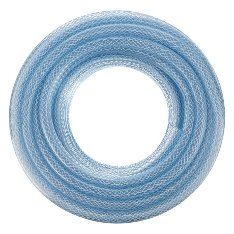 Шланг поливочный прозрачный армированный 3-х слойный, 1/2", 25 м Palisad