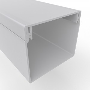 REXANT Кабель-канал ПВХ 16х16 мм белый, 2-й замок, в п/э (84 м/уп, цена за 1м) 28-1616-2