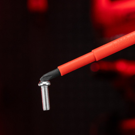 Отвертка Insulated, PH2 x 100 мм, CrMo, до 1000 В, двухкомпонентная рукоятка Matrix Professional