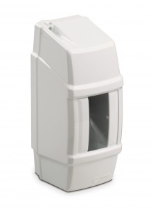 Makel бокс (корпус) пластик. КМПн 1/2 без крышки 2 мод. навесной, пломбируемый БЕЛЫЙ IP20 63140