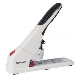 Степлер ЭНЕРГОСБЕРЕГАЮЩИЙ МОЩНЫЙ №24/6-23/17 BRAUBERG "Easy Press", до 120л., БЕЗ УСИЛИЙ, 227664