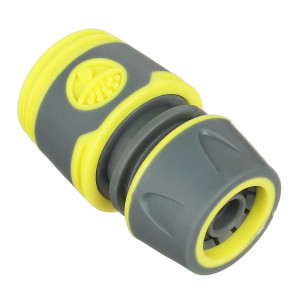 INBLOOM PROF+ Коннектор быстросъемный для шланга 1/2, обрезиненное покрытие ABS