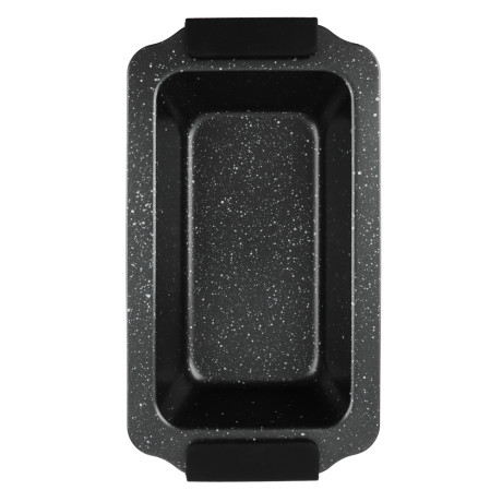 SATOSHI Лион Форма для выпечки хлеба прямоуг. 28,5x16x6см, антиприг.покрытие Мрамор, силикон.ручки