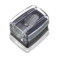 ЮНИLOOK Точилка для косметических карандашей 3,2х2,3х2 см, PS, черный, ВЗ24-22