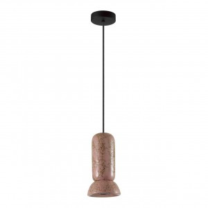 ODEON LIGHT 5054/1C PENDANT ODL24 315 чер./розовый/коричн./мет/керамика Подвес GU10 LED 4W KERAMA 97