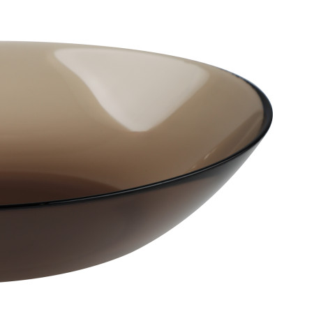 Luminarc Эклипс Амбьянте Тарелка глубокая 20,8см, дымчатое стекло, арт. L5088