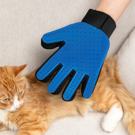 VETTA Перчатка-щетка для домашних животных, нейлон, ТПР, 23х16,5 см