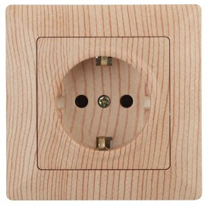 ЭРА Intro Solo роз. СУ 1 мест. земля 16А, сосна 4-202-11 53656