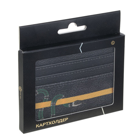 ВСЁГАЗИН Картхолдер, ПУ, 11х8,3см, 3 дизайна, ВГ22-04