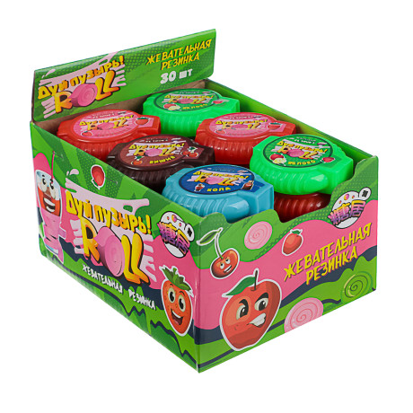 Жевательная резинка "Дуй пузырь! ROLL", 10г