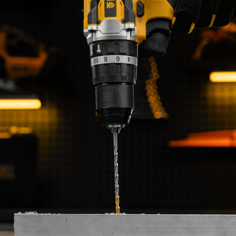 Сверло спиральное по металлу 4,2 х 119 мм, Р6М5, Golden Tip, удлиненное Denzel