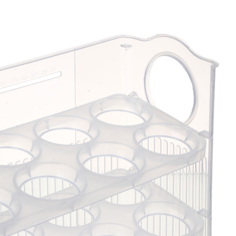 Подставка для хранения яиц тм VETTA, полипропилен, 26x20x10 см, цвет белый