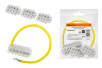 TDM Набор колодок клеммных НКСУ-3 (3xКСУ-3 + КСУ-4)  SQ0581-0012