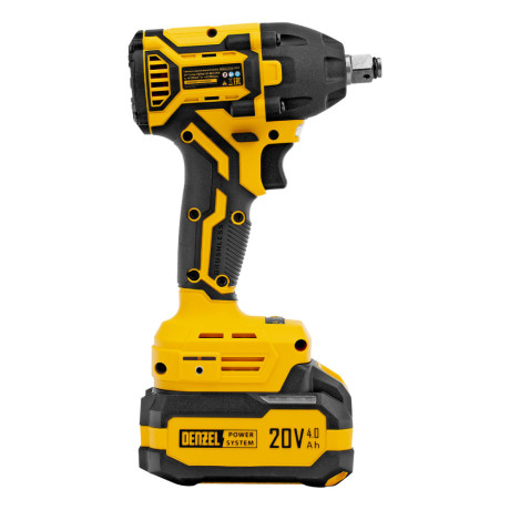 Гайковерт ударный аккумуляторный бесщет. CIWH-BL-20-350, Li-Ion, 20 В// Denzel