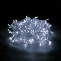 VEGAS Гирлянда "Сеть" 144 холодных LED ламп, прозр.провод, 1,2*1,5м, таймер , удлин