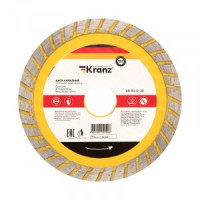 Диск алмазный отрезной Turbo волна 115x22.2x2x10 мм KRANZ (цена за шт) KR-90-0130