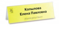Подставка Информационное оборудование  двустор. 300х100мм настол. N21 акрил 31581