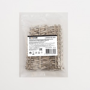 Stekker центральная перемычка для ЗНИ 10мм (JXB 10) 10PIN LD558-10-100 (уп.10шт, цена за уп) 49136