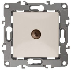 ЭРА 12 мех. роз. TV, СУ 1 мест. сл. кость, автоклеммы 12-3101-02, . 0851