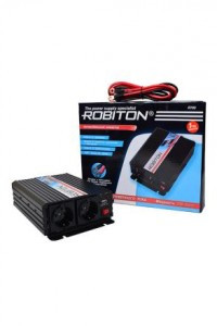 Автомобильный инвертор Robiton R700 DC/AC 12V-220V, 700W, с USB вых, 2 евророзетки, 12173